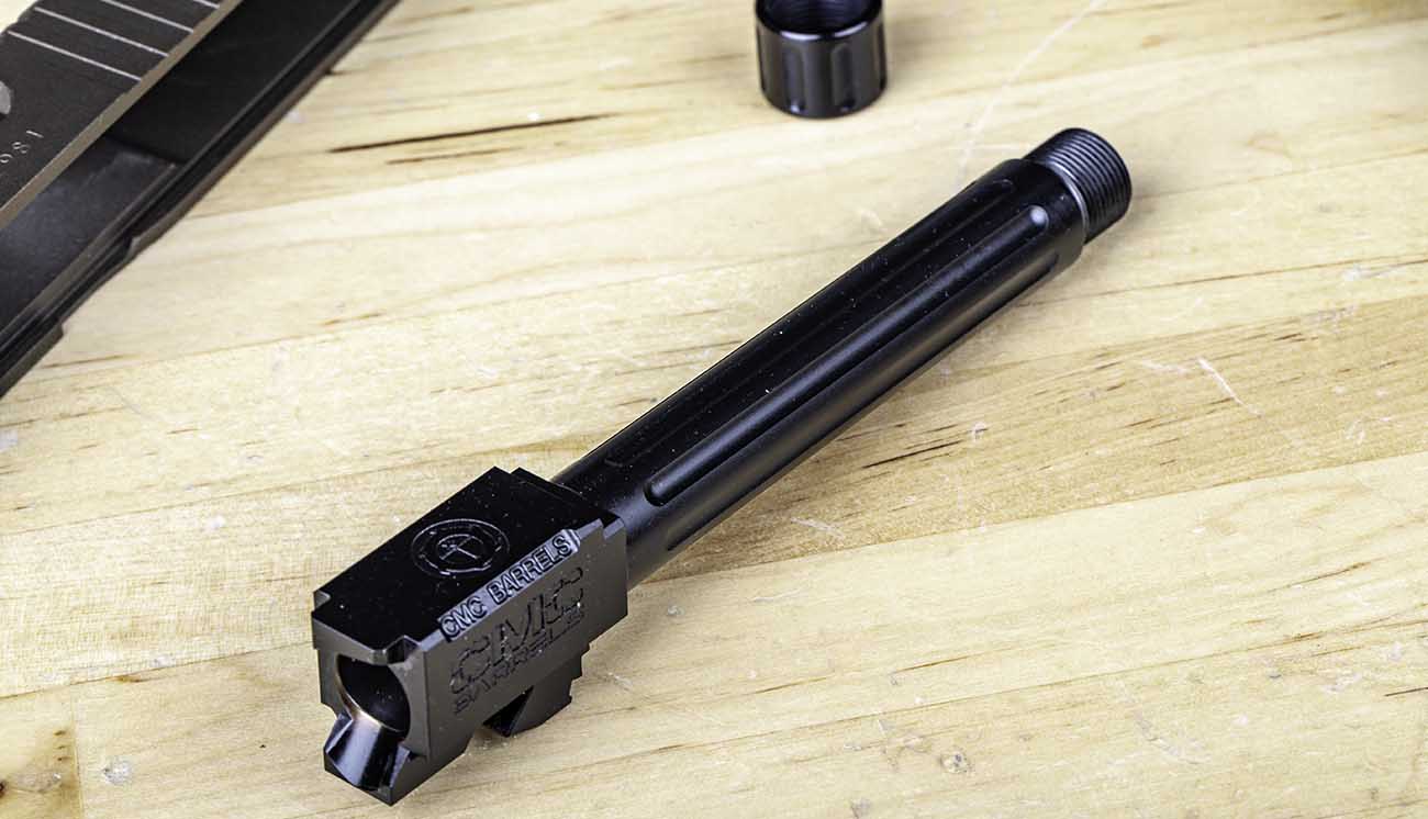 19 02 21 custom glock fluted barrel up close