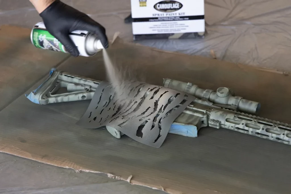 How to Spray Paint Your AR-15 Rifle - Firearms News