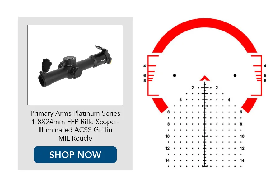 the new griffin moa reticle