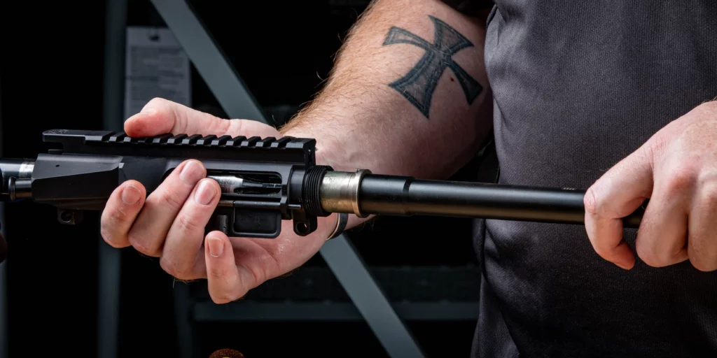 AR15 SPR Straight Top Rail for Gen II Forearms