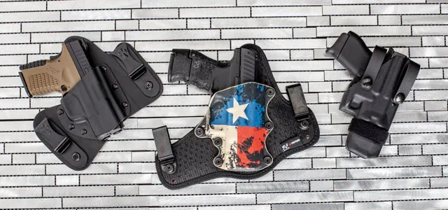 compact pistols in aiwb holsters