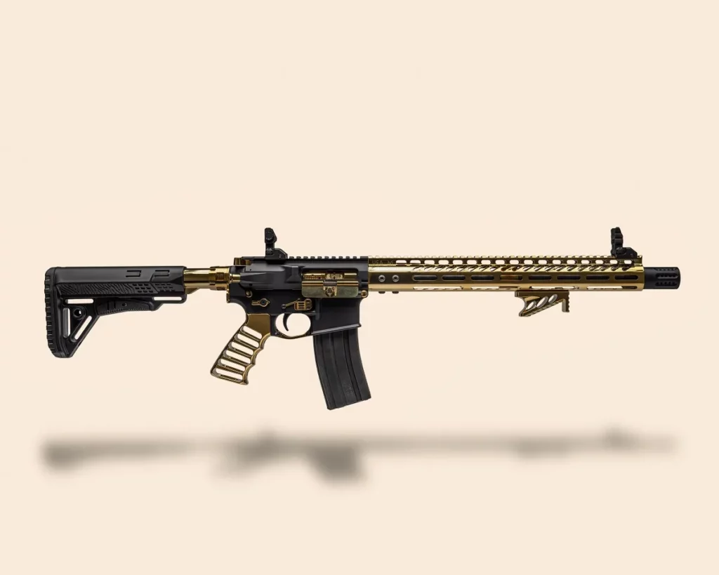 gold plated ar15