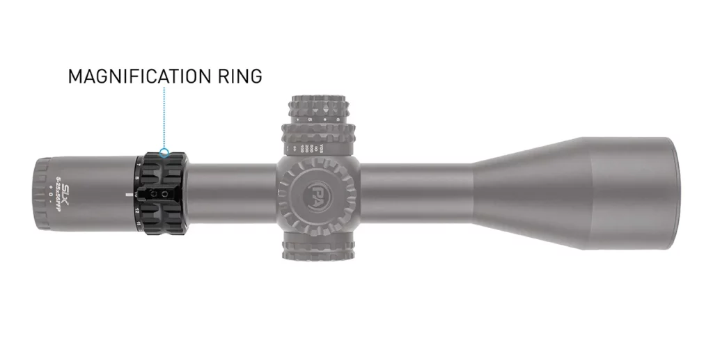 primary arms scope magnification ring highlighted