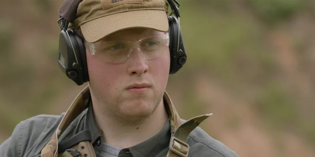 shooter range day ear protection angry