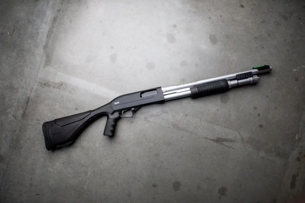 winchester sxp pump action stainless shotgun