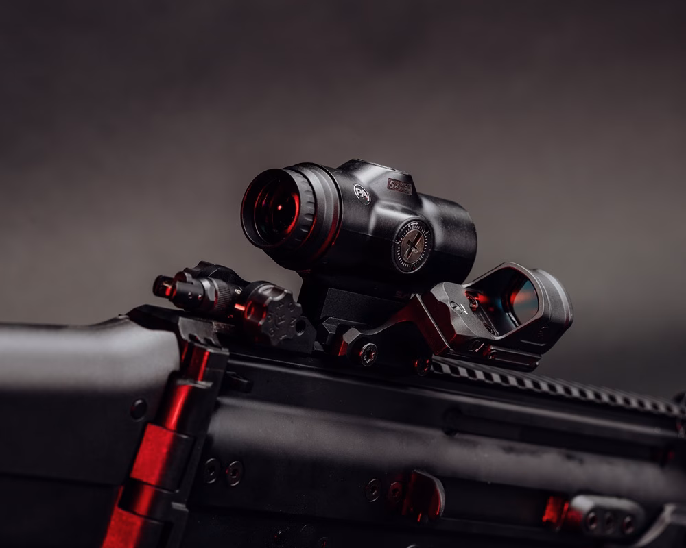 Evaluating the Pros and Cons of a .308 Red Dot Sight 6 5xMP Canted RS10 SCAR16s 8265