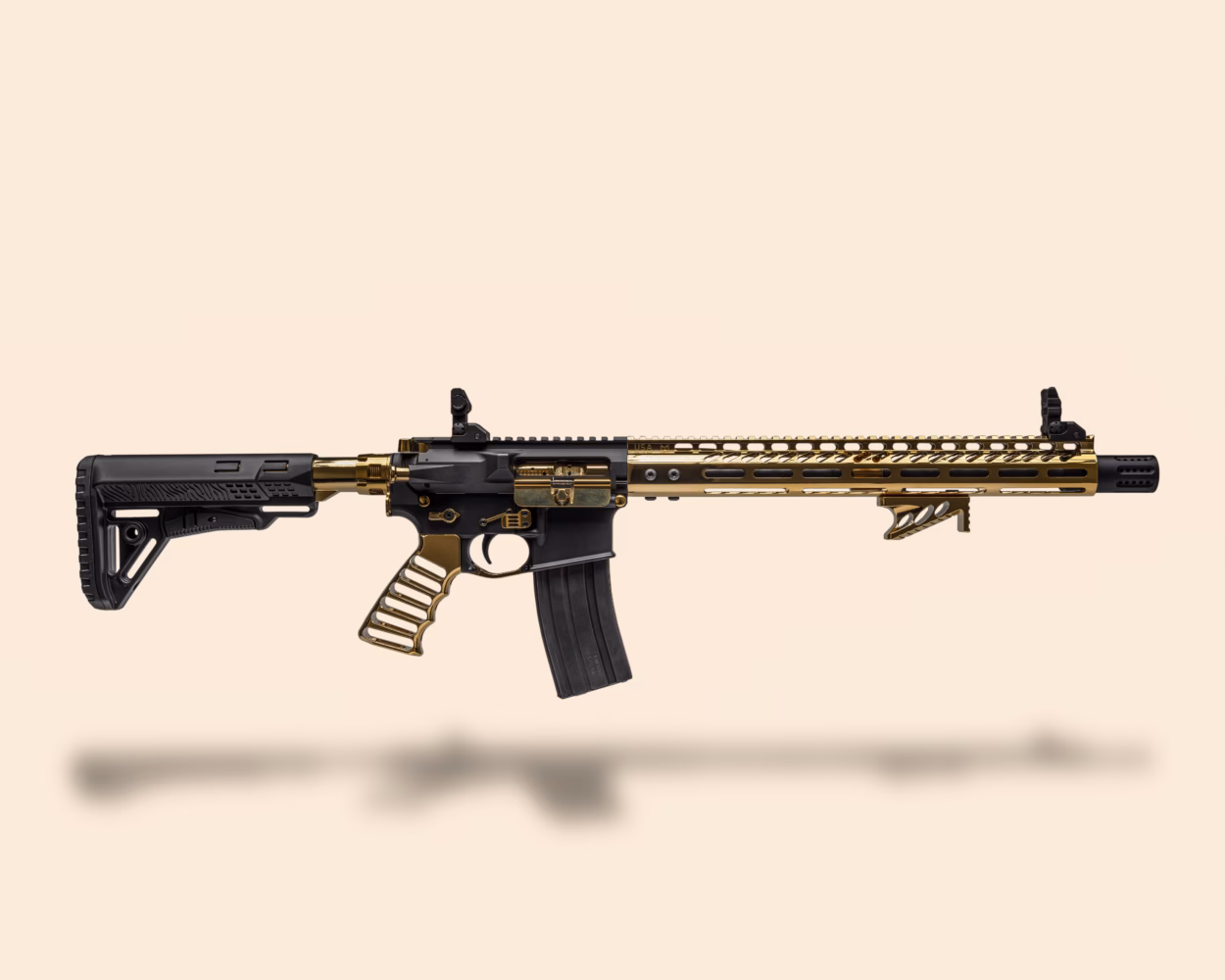 Finding the Perfect Balance: Cool vs Functional AR-15 Accessories 3 Golden AR