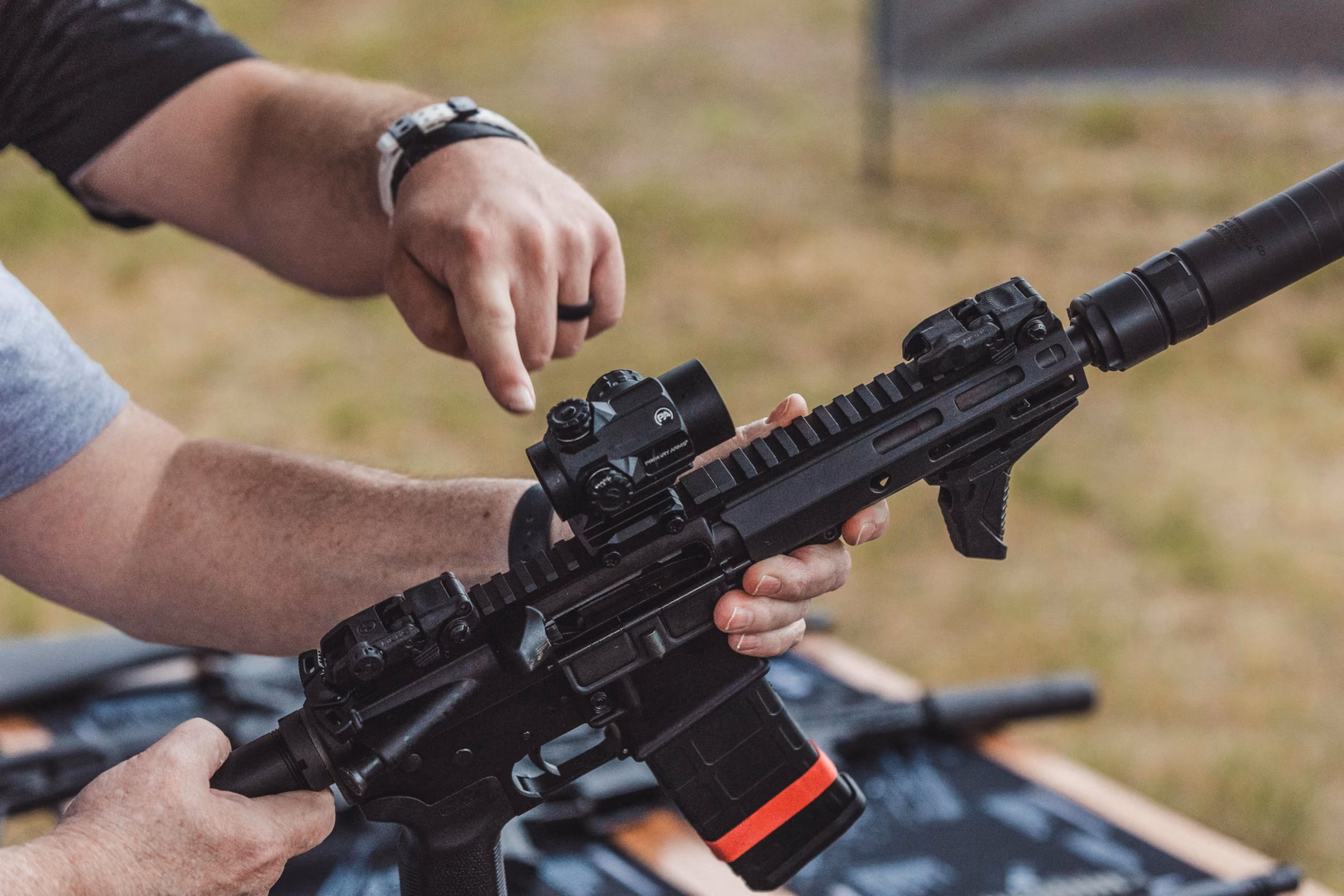 Choosing the Best Suppressor for a 300 Blackout AR 1 PAO NRA Range Day 2024 75